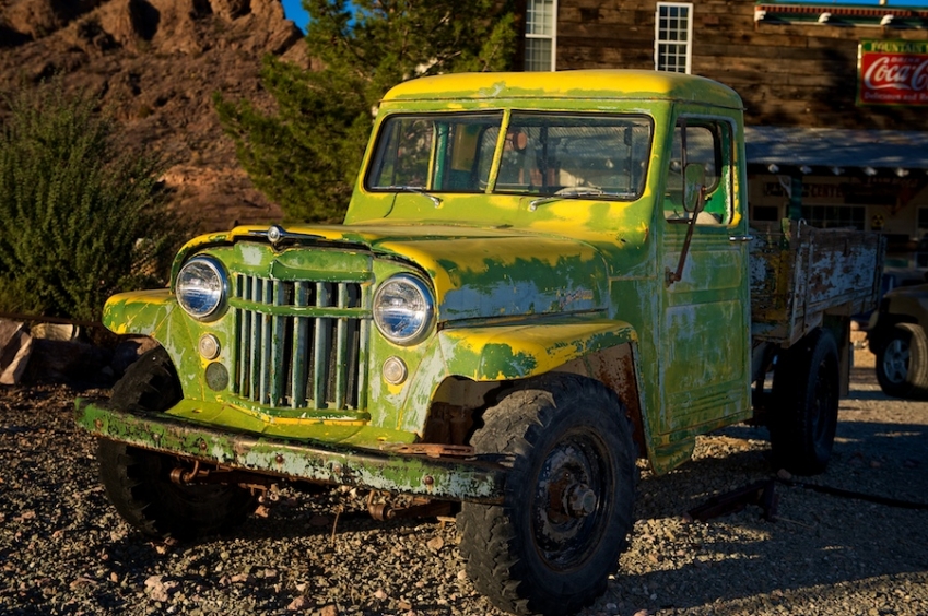 Old truck in Nelson, Nevada