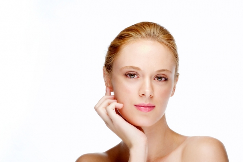Classic Beauty Shot of Female Model