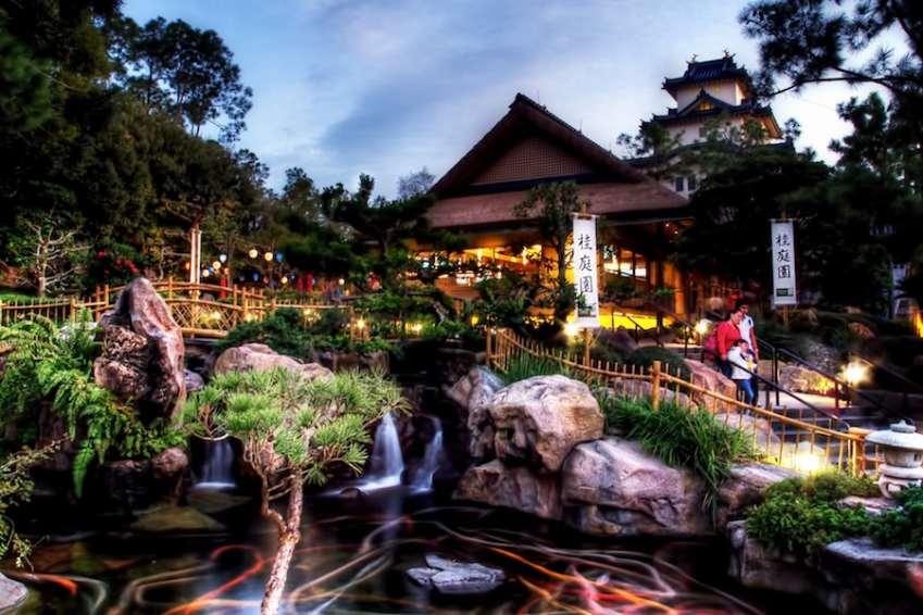 Japanese Koi Pond at Epcot