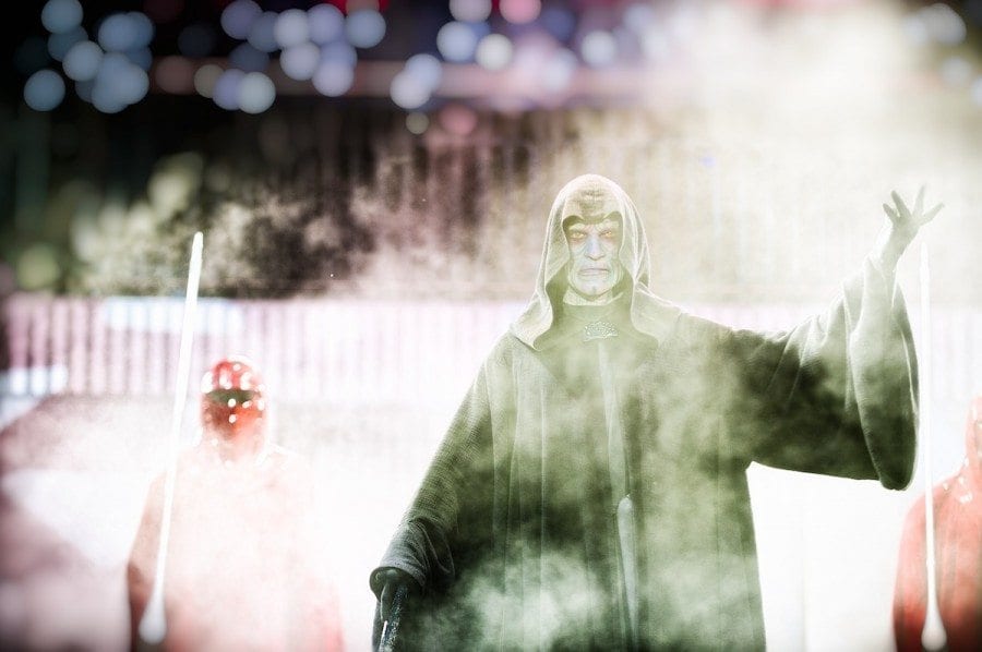 Darth Sidious at Star Wars Weekends
