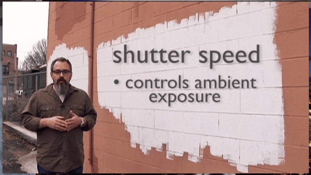 OneLight-1 Zack Arias explains shutter speed