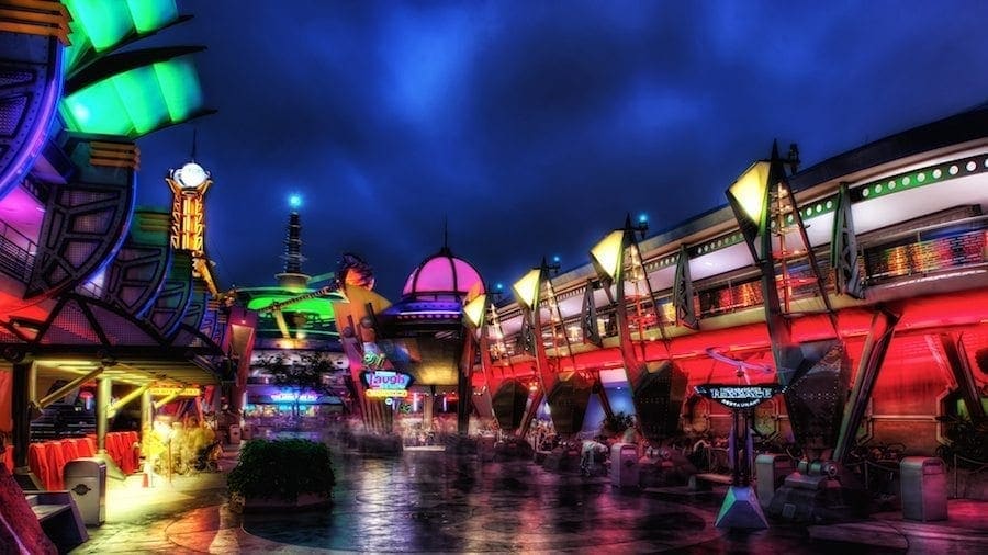 Tomorrowland at Walt Disney World's Magic Kingdom