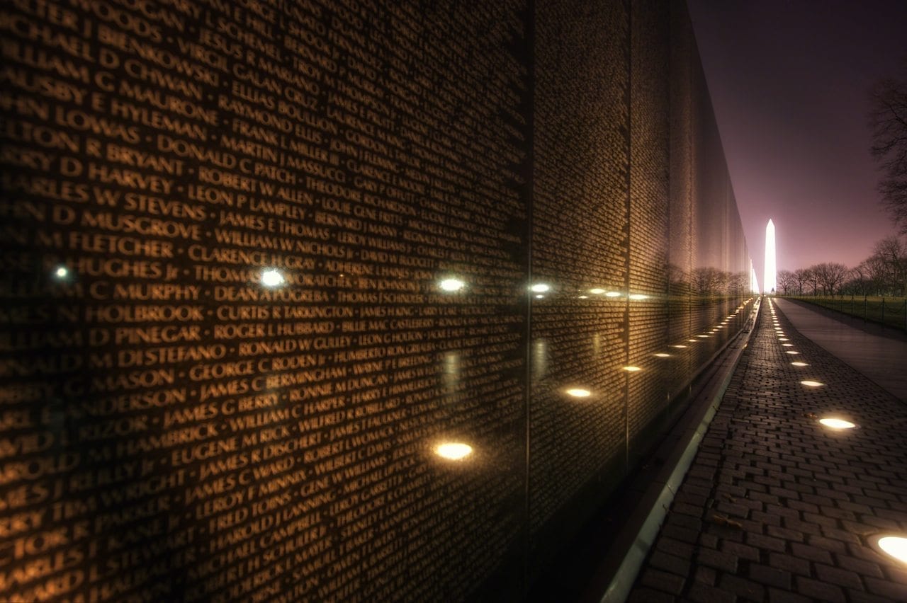 The Viet Nam War Memorial Wall