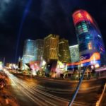 Fisheye View of Las Vegas City Center