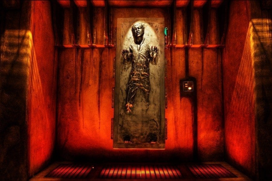 Han Solo in Carbonite