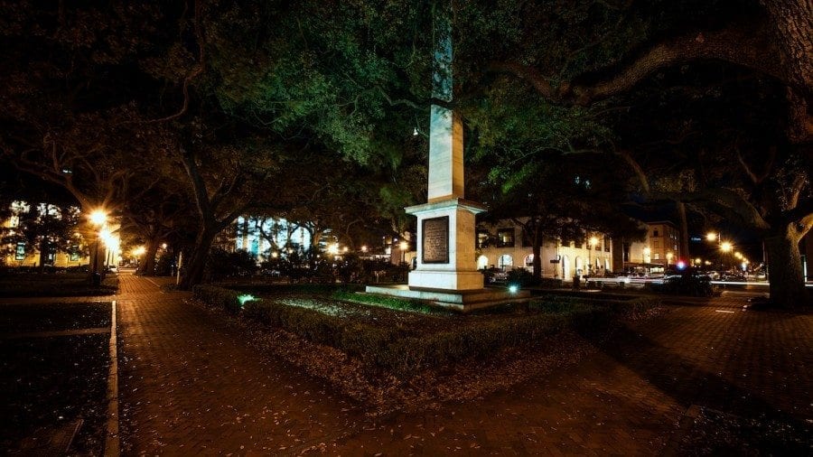 Greene Square in Savannah