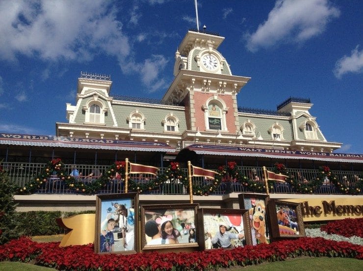 Disney Magic Kingdom Train Station