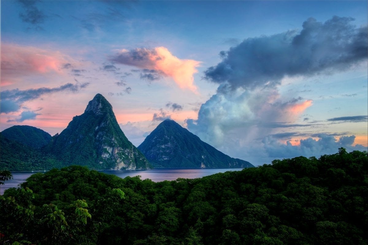 Anse Chastanet in Saint Lucia
