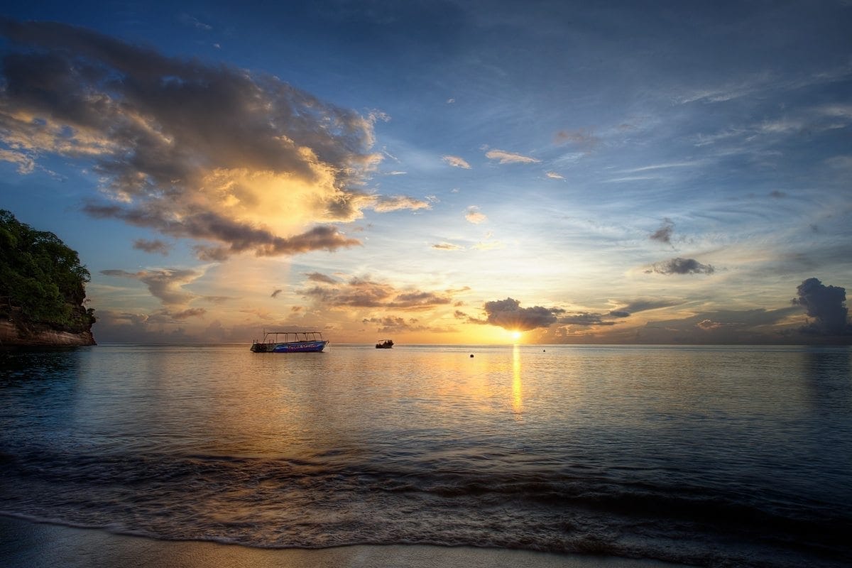 Saint Lucia Sunset