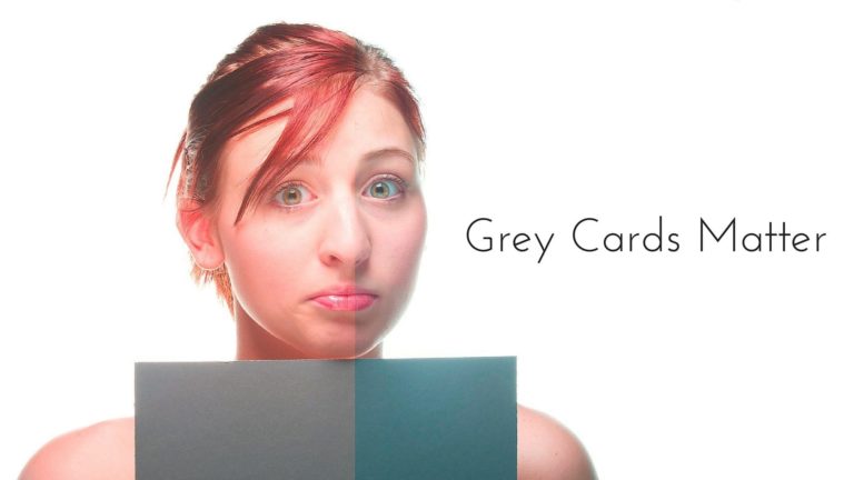 Using A Grey Card For White Balance Makes Life Easier