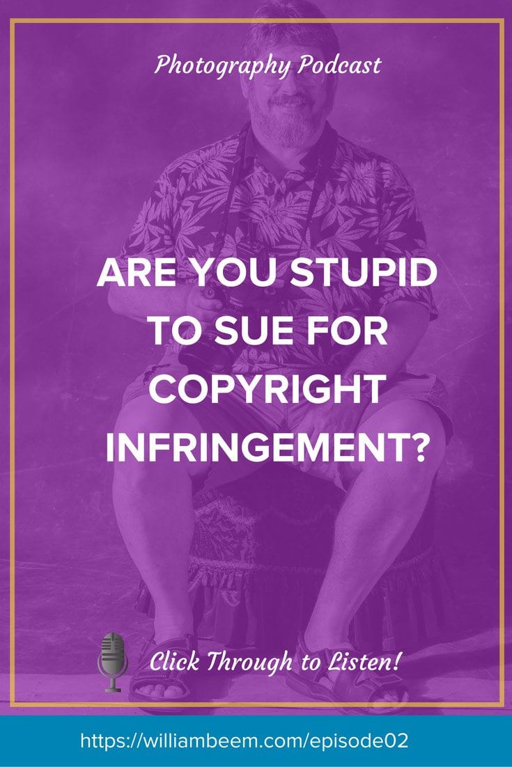 Are You Stupid To Sue For Copyright Infringement?