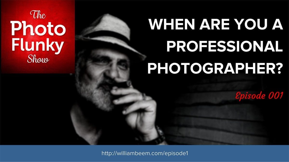 When Are You A Professional Photographer?