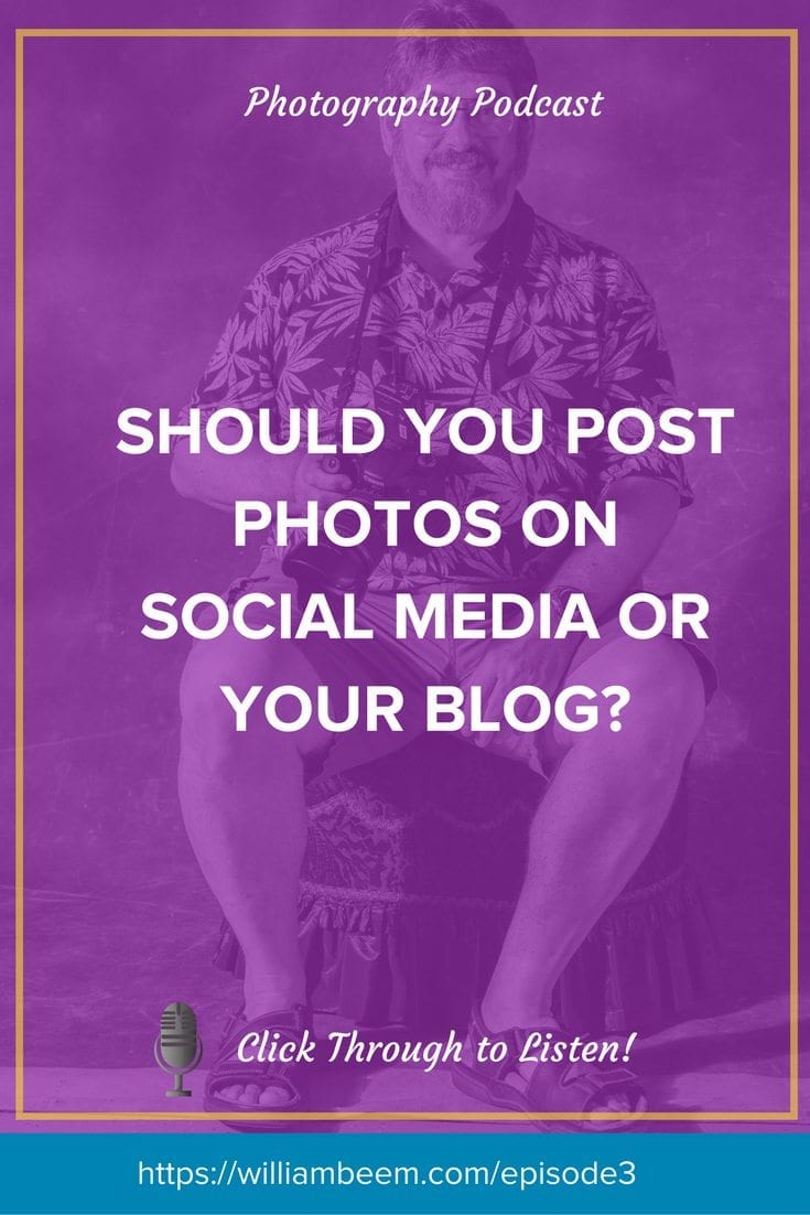 Post Photos On Social Media Or Your Blog?