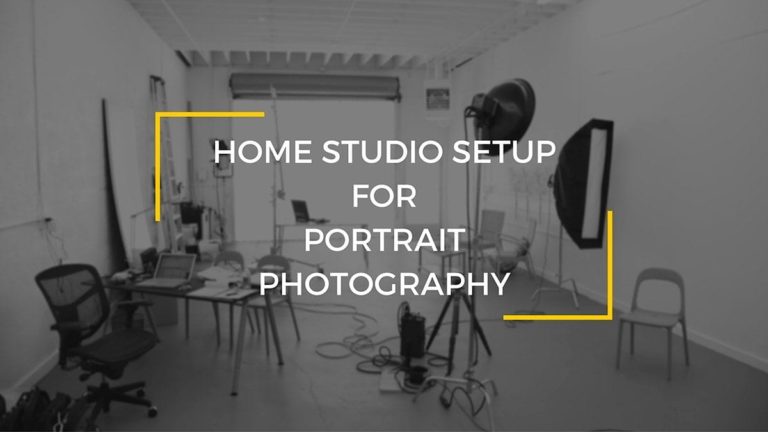 How to Create a HOME STUDIO SETUP for Portrait Photography