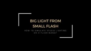BIG LIGHT from small flashes