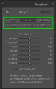 Hidden Lightroom Controls