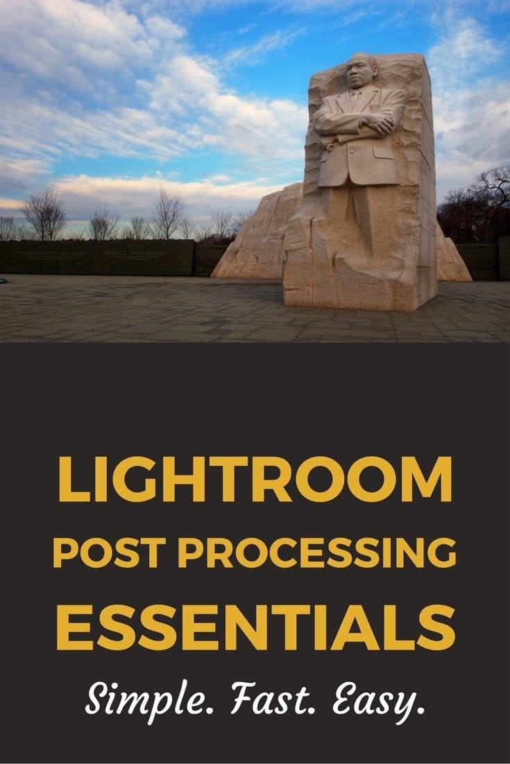 Lightroom Pst Processing Essentials