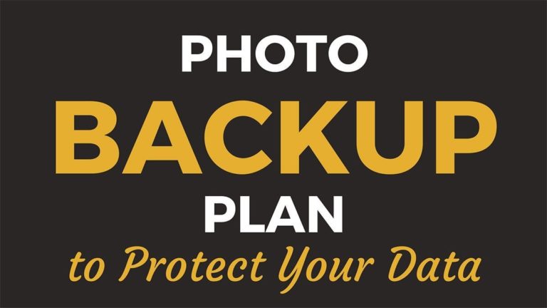 Create a Photo Backup Plan to Protect Your Data