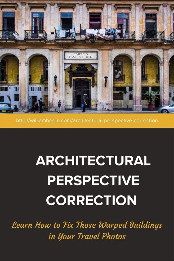 Architectural Perspective Correction