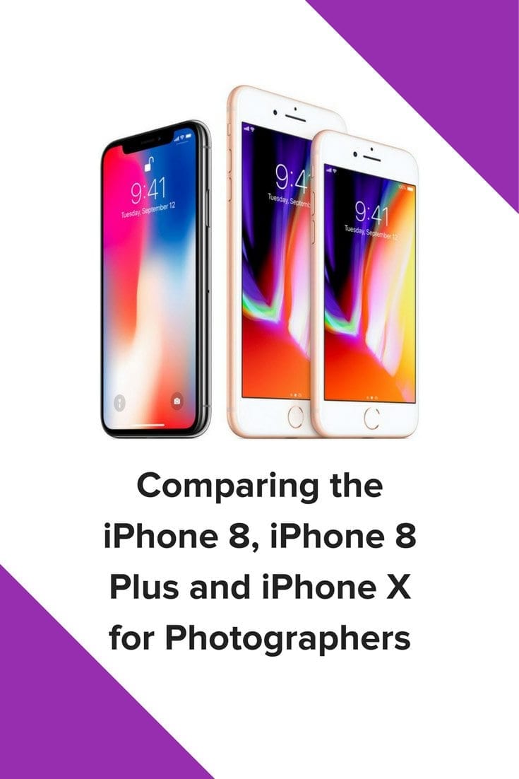 Comparing the iPhone 8, 8 Plus and X for Photographers
