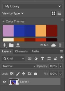 Palette for Typography