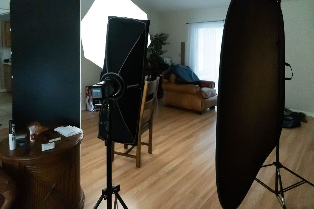 How to create a home studio for portraits