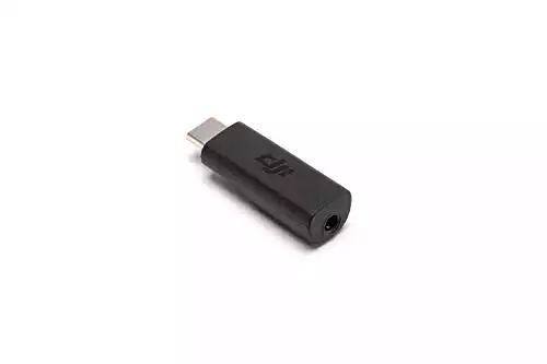 DJI Osmo Pocket USB-C to 3.5mm Mic Microphone Adapter