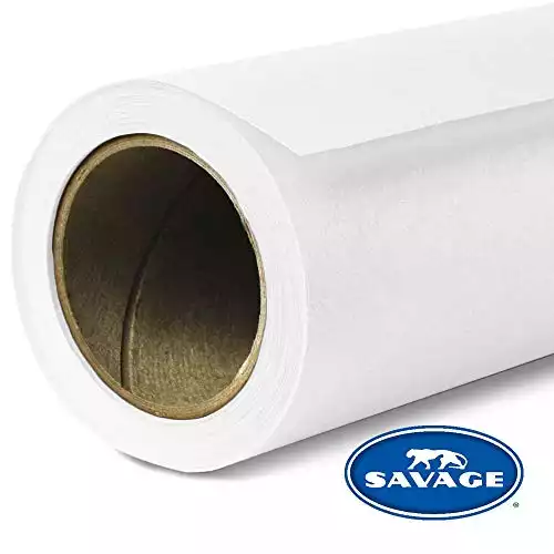 Savage Seamless Background Paper - #1 Super White (107 in x 36 ft)