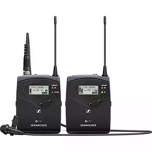 Sennheiser Pro Audio EW 112P G4 – Wireless Lavalier Microphone