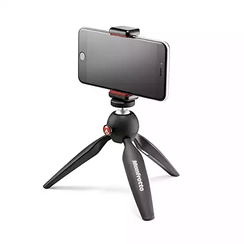 Manfrotto PIXI Mini Tripod Kit with Smartphone Clamp