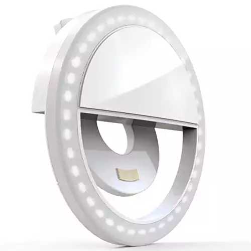 Auxiwa Clip on Selfie Ring Light