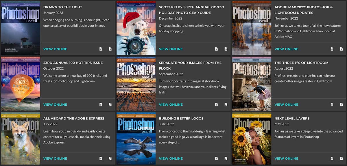 KelbyOne Review - Photoshop User Magazine