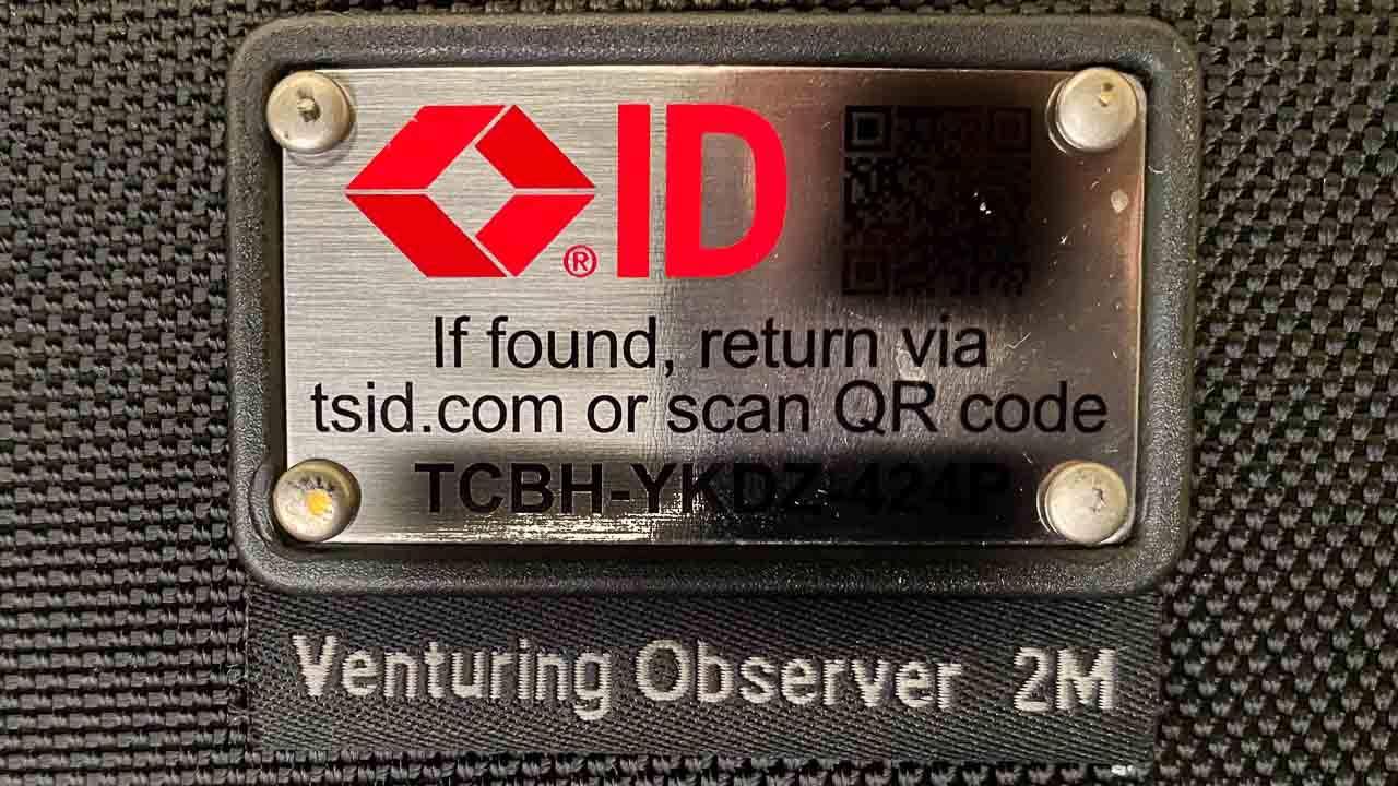 Venturing Overserver 2M - Travel Sentry ID